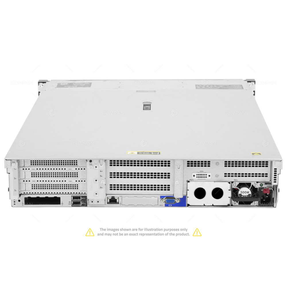 HPE DL380 G10 8SFF 2x Xeon Gold 6136 128 GB RAM 2 x 480GB SSD Rails